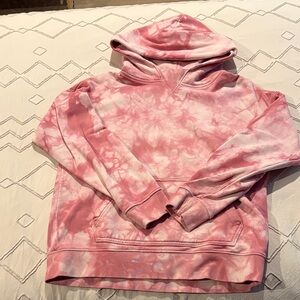 Pink Tie-Dye Hoodie